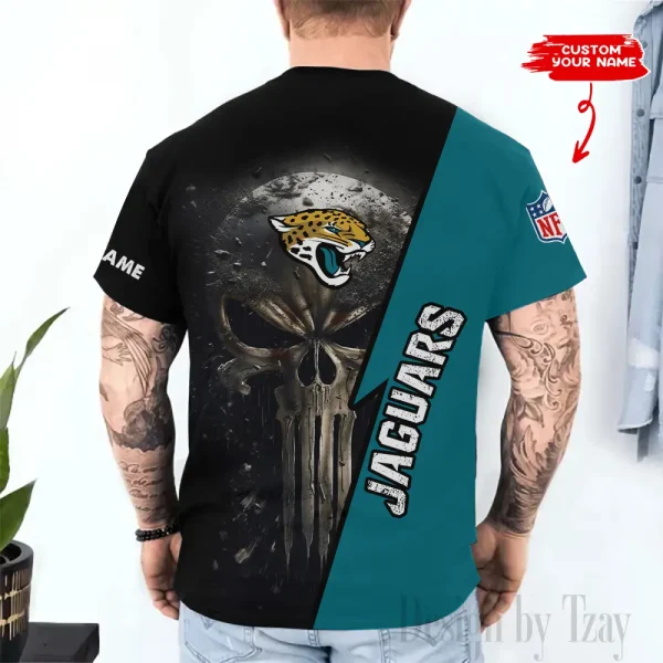 Jacksonville Jaguars Summer T-shirt Clothes Trending 2025 ANZ-AZTS1357 - Image 2