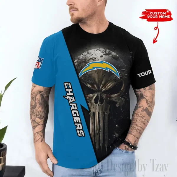 Los Angeles Chargers Summer T-shirt Clothes Trending 2025 ANZ-AZTS1360