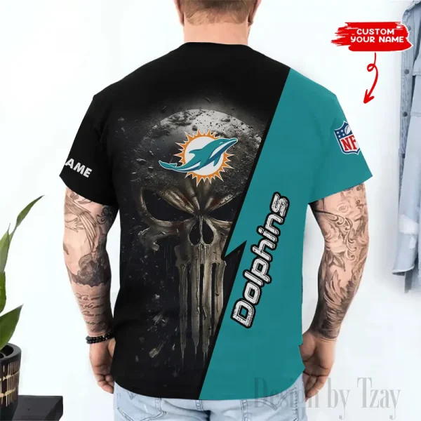 Miami Dolphins Summer T-shirt Clothes Trending 2025 ANZ-AZTS1362 - Image 2