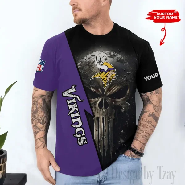Minnesota Vikings Summer T-shirt Clothes Trending 2025 ANZ-AZTS1363