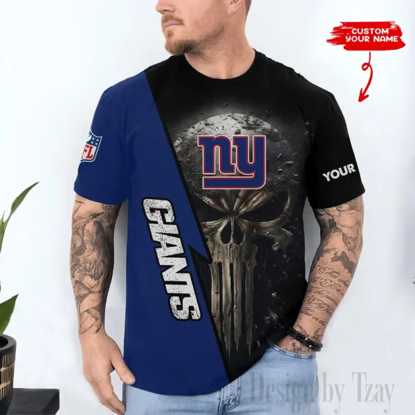 New York Giants Summer T-shirt Clothes Trending 2025 ANZ-AZTS1366