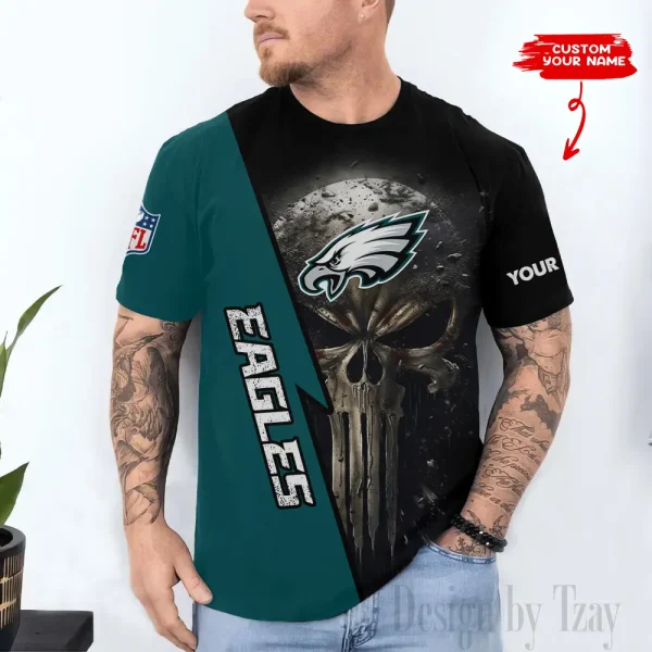 Philadelphia Eagles Summer T-shirt Clothes Trending 2025 ANZ-AZTS1368