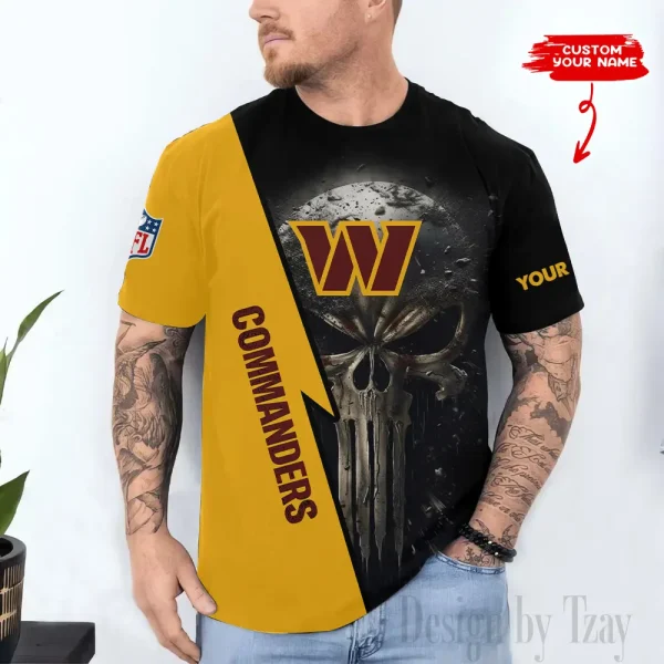 Washington Commanders Summer T-shirt Clothes Trending 2025 ANZ-AZTS1374