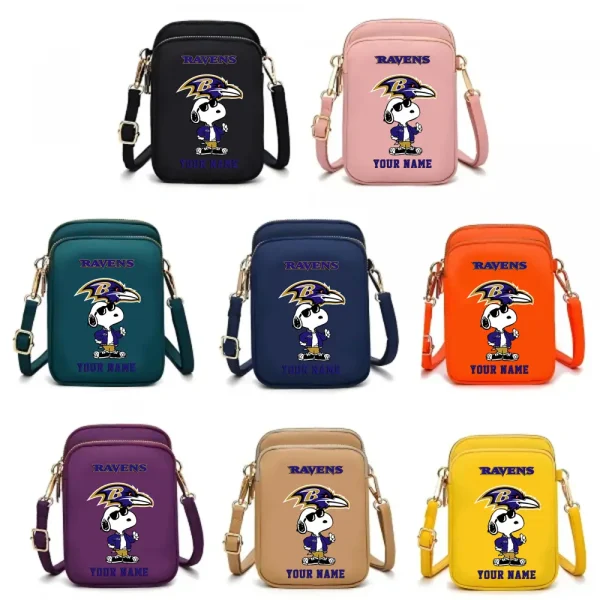Baltimore Ravens Shoulder Strap Handbag Female Girls Bags Teenagers Bag Gift Trending 2025 ANZ-S9CBB457 - Image 3