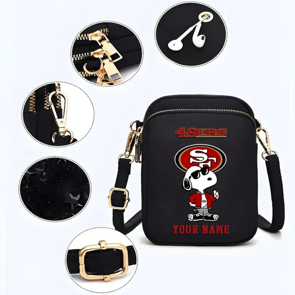 San Francisco 49ers Shoulder Strap Handbag Female Girls Bags Teenagers Bag Gift Trending 2025 ANZ-S9CBB459 - Image 2