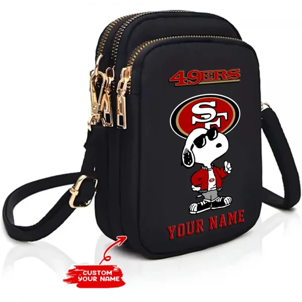San Francisco 49ers Shoulder Strap Handbag Female Girls Bags Teenagers Bag Gift Trending 2025 ANZ-S9CBB459