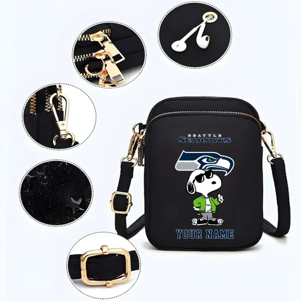 Seattle Seahawks Shoulder Strap Handbag Female Girls Bags Teenagers Bag Gift Trending 2025 ANZ-S9CBB460 - Image 3