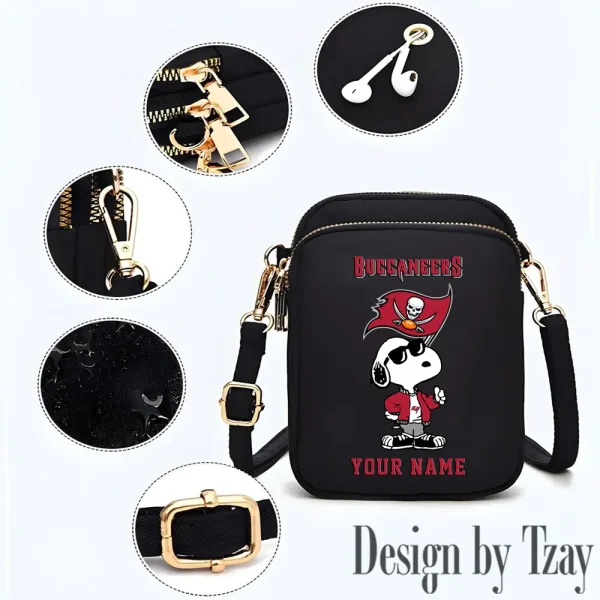 Tampa Bay Buccaneers Shoulder Strap Handbag Female Girls Bags Teenagers Bag Gift Trending 2025 ANZ-S9CBB461 - Image 2