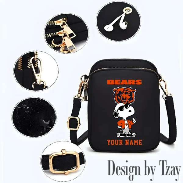 Chicago Bears Shoulder Strap Handbag Female Girls Bags Teenagers Bag Gift Trending 2025 ANZ-S9CBB465 - Image 3