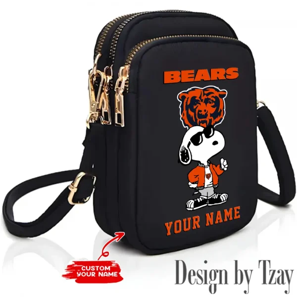 Chicago Bears Shoulder Strap Handbag Female Girls Bags Teenagers Bag Gift Trending 2025 ANZ-S9CBB465