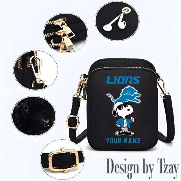 Detroit Lions Shoulder Strap Handbag Female Girls Bags Teenagers Bag Gift Trending 2025 ANZ-S9CBB470 - Image 3