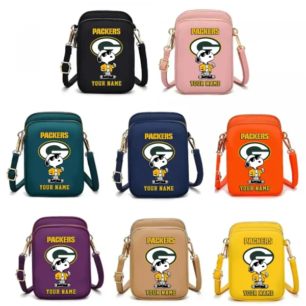 Green Bay Packers Shoulder Strap Handbag Female Girls Bags Teenagers Bag Gift Trending 2025 ANZ-S9CBB471 - Image 2