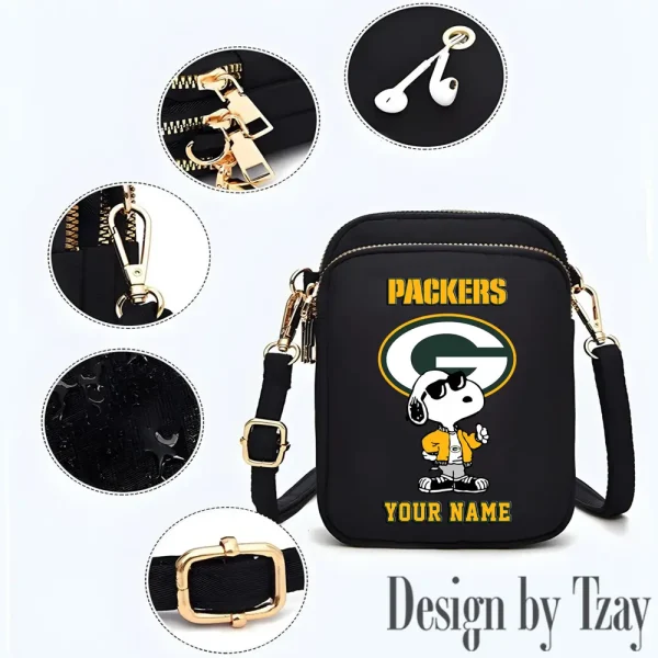 Green Bay Packers Shoulder Strap Handbag Female Girls Bags Teenagers Bag Gift Trending 2025 ANZ-S9CBB471 - Image 3