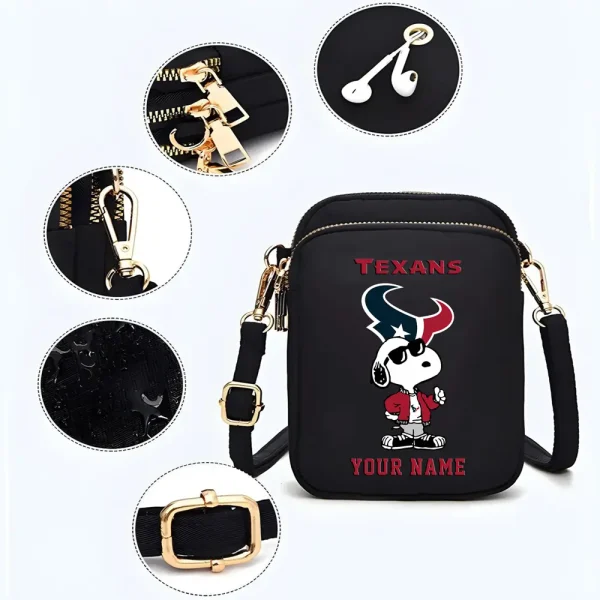 Houston Texans Shoulder Strap Handbag Female Girls Bags Teenagers Bag Gift Trending 2025 ANZ-S9CBB472 - Image 2