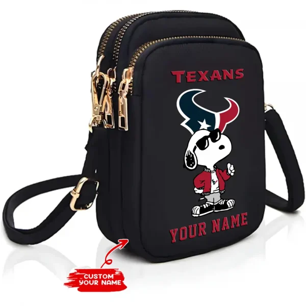 Houston Texans Shoulder Strap Handbag Female Girls Bags Teenagers Bag Gift Trending 2025 ANZ-S9CBB472