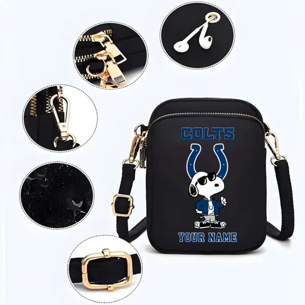 Indianapolis Colts Shoulder Strap Handbag Female Girls Bags Teenagers Bag Gift Trending 2025 ANZ-S9CBB473 - Image 3