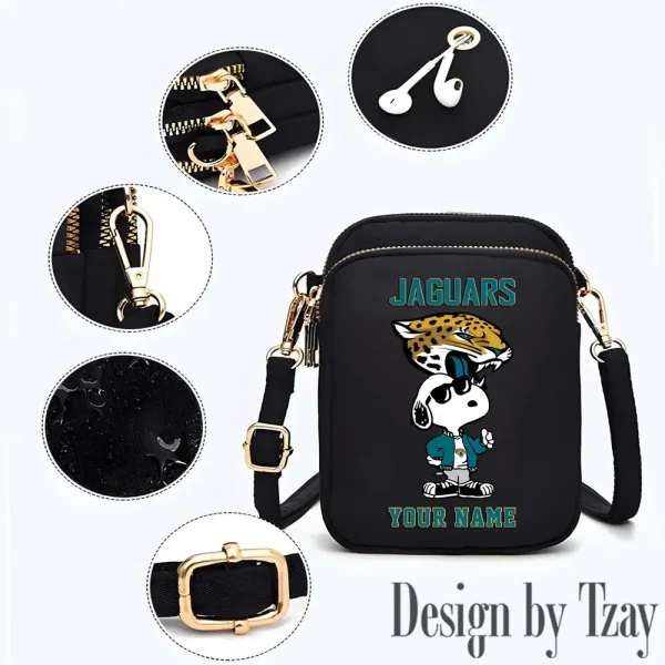 Jacksonville Jaguars Shoulder Strap Handbag Female Girls Bags Teenagers Bag Gift Trending 2025 ANZ-S9CBB474 - Image 2