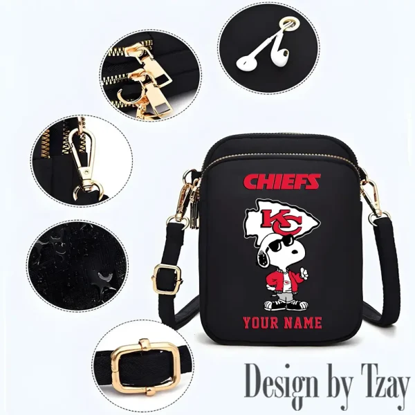 Kansas City Chiefs Shoulder Strap Handbag Female Girls Bags Teenagers Bag Gift Trending 2025 ANZ-S9CBB475 - Image 2