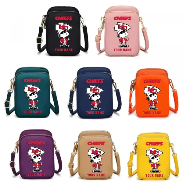 Kansas City Chiefs Shoulder Strap Handbag Female Girls Bags Teenagers Bag Gift Trending 2025 ANZ-S9CBB475 - Image 3
