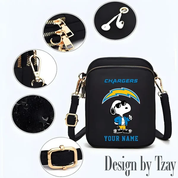 Los Angeles Chargers Shoulder Strap Handbag Female Girls Bags Teenagers Bag Gift Trending 2025 ANZ-S9CBB477 - Image 3