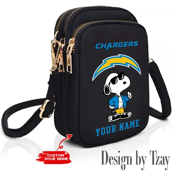 Los Angeles Chargers Shoulder Strap Handbag Female Girls Bags Teenagers Bag Gift Trending 2025 ANZ-S9CBB477