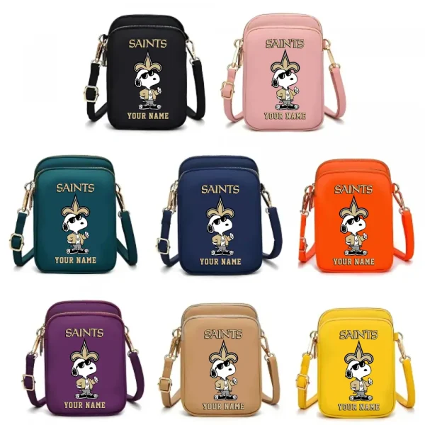 New Orleans Saints Shoulder Strap Handbag Female Girls Bags Teenagers Bag Gift Trending 2025 ANZ-S9CBB482 - Image 2