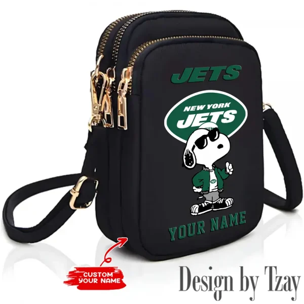 New York Jets Shoulder Strap Handbag Female Girls Bags Teenagers Bag Gift Trending 2025 ANZ-S9CBB484
