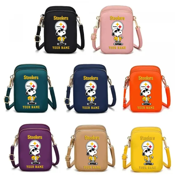 Pittsburgh Steelers Shoulder Strap Handbag Female Girls Bags Teenagers Bag Gift Trending 2025 ANZ-S9CBB486 - Image 2