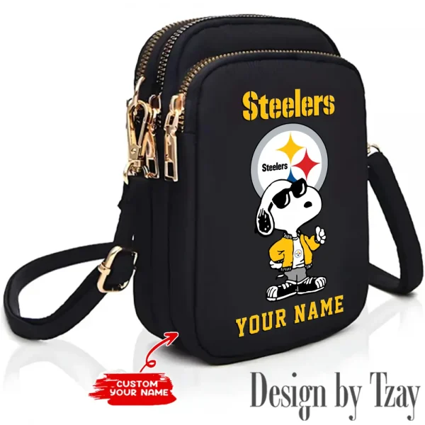 Pittsburgh Steelers Shoulder Strap Handbag Female Girls Bags Teenagers Bag Gift Trending 2025 ANZ-S9CBB486