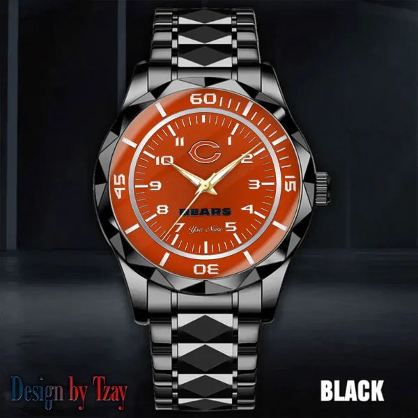 Chicago Bears Men Watch Classic Business Calendar Week Stainless Steel Waterproof MTTDMW232 - Image 5