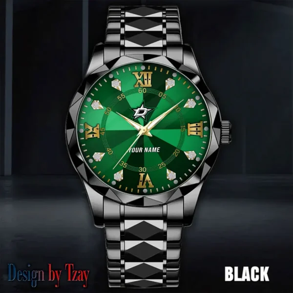 Dallas Stars NHL Men Watch Classic Business Calendar Week Stainless Steel Waterproof MTTDMW267 - Image 4