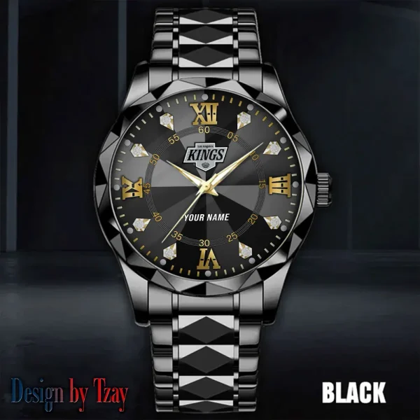 Los Angeles Kings NHL Men Watch Classic Business Calendar Week Stainless Steel Waterproof MTTDMW271 - Image 5