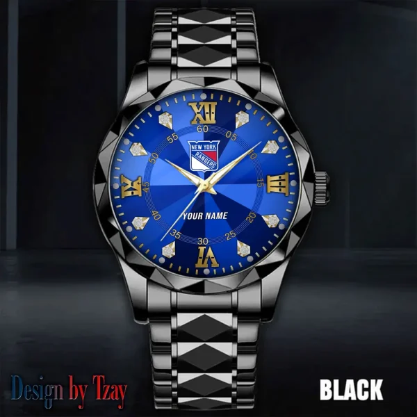 New York Rangers NHL Men Watch Classic Business Calendar Week Stainless Steel Waterproof MTTDMW277 - Image 5