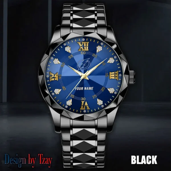 Tampa Bay Lightning NHL Men Watch Classic Business Calendar Week Stainless Steel Waterproof MTTDMW284 - Image 2