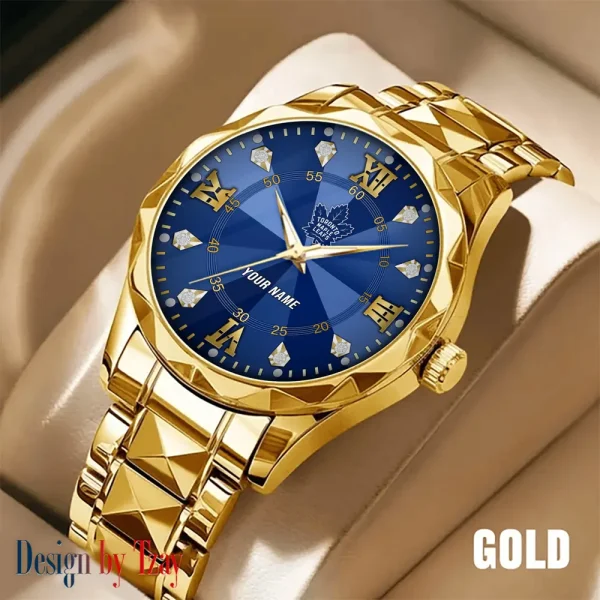 Toronto Maple Leafs NHL Men Watch Classic Business Calendar Week Stainless Steel Waterproof MTTDMW285 - Image 2