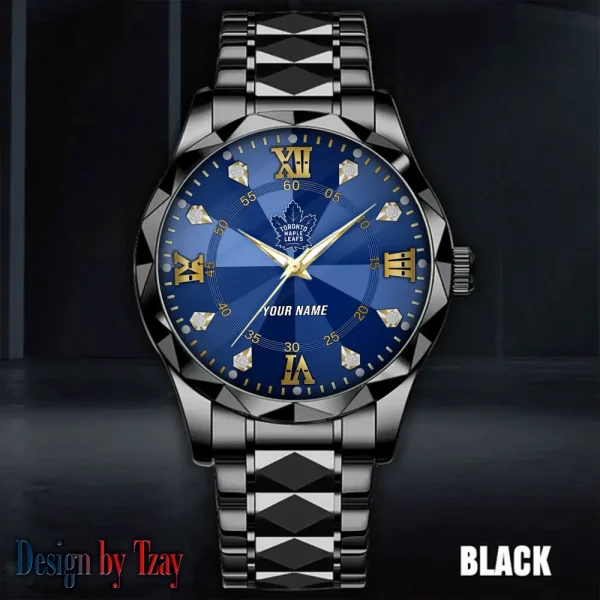 Toronto Maple Leafs NHL Men Watch Classic Business Calendar Week Stainless Steel Waterproof MTTDMW285 - Image 3