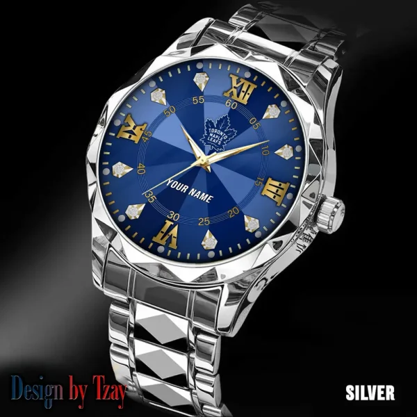 Toronto Maple Leafs NHL Men Watch Classic Business Calendar Week Stainless Steel Waterproof MTTDMW285 - Image 4