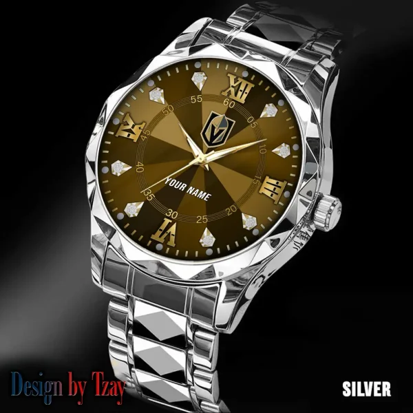 Vegas Golden Knights NHL Men Watch Classic Business Calendar Week Stainless Steel Waterproof MTTDMW288 - Image 4