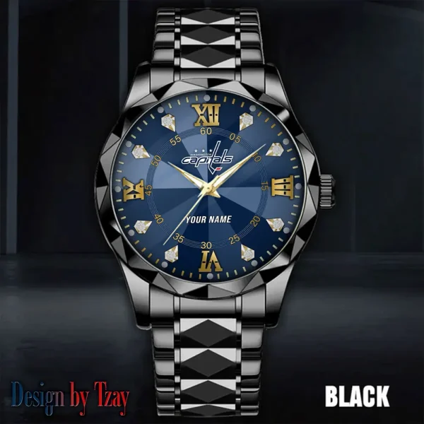 Washington Capitals NHL Men Watch Classic Business Calendar Week Stainless Steel Waterproof MTTDMW289 - Image 4