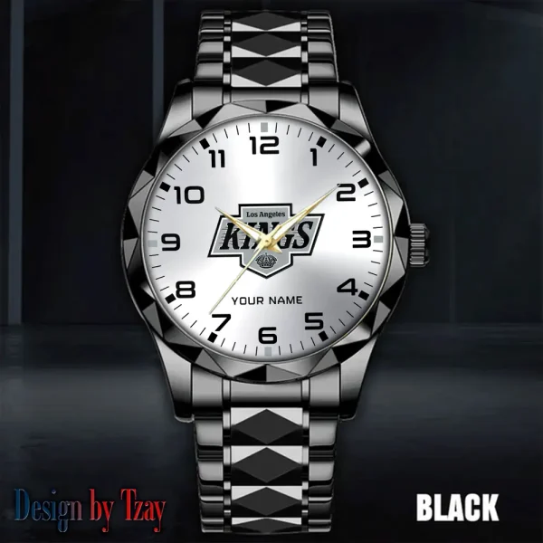 Los Angeles Kings NHL Men Watch Classic Business Calendar Week Stainless Steel Waterproof MTTDMW303 - Image 3