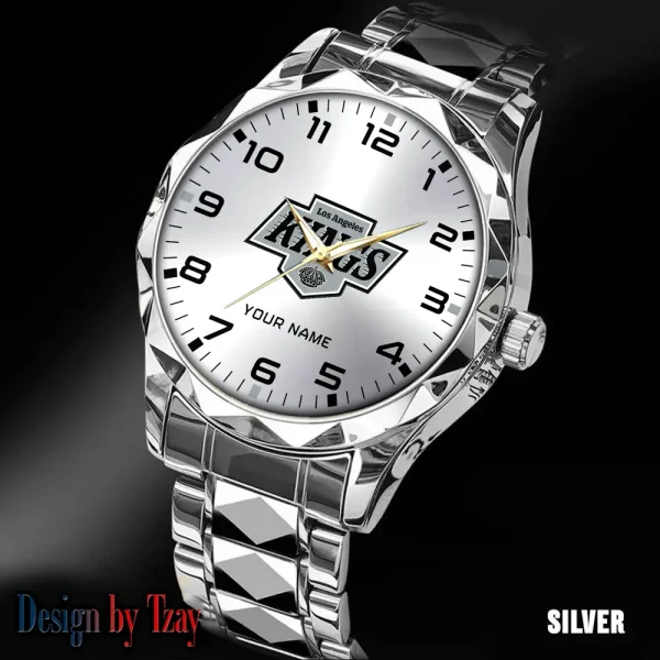 Los Angeles Kings NHL Men Watch Classic Business Calendar Week Stainless Steel Waterproof MTTDMW303 - Image 5