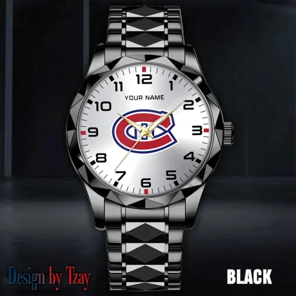 Montreal Canadiens NHL Men Watch Classic Business Calendar Week Stainless Steel Waterproof MTTDMW305 - Image 5