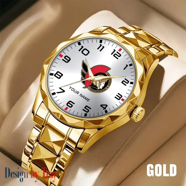 Ottawa Senators NHL Men Watch Classic Business Calendar Week Stainless Steel Waterproof MTTDMW310 - Image 5