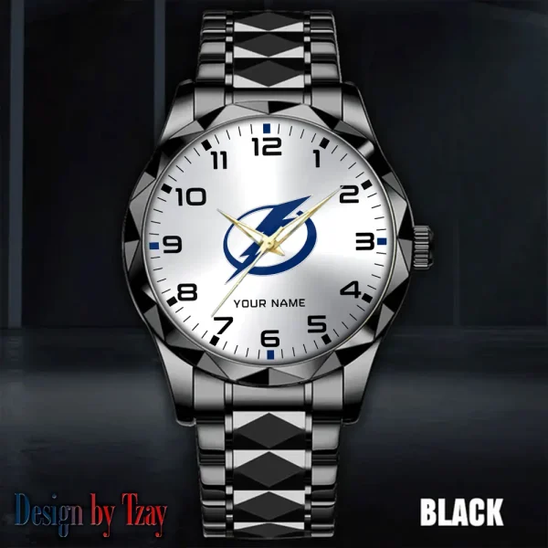 Tampa Bay Lightning NHL Men Watch Classic Business Calendar Week Stainless Steel Waterproof MTTDMW316 - Image 4