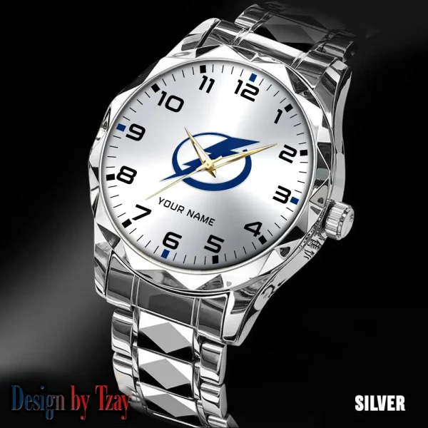 Tampa Bay Lightning NHL Men Watch Classic Business Calendar Week Stainless Steel Waterproof MTTDMW316 - Image 5
