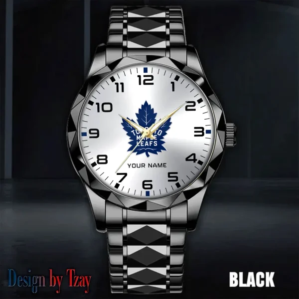 Toronto Maple Leafs NHL Men Watch Classic Business Calendar Week Stainless Steel Waterproof MTTDMW317 - Image 5