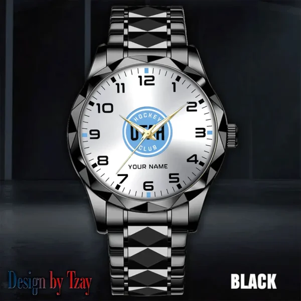Utah Hockey Club NHL Men Watch Classic Business Calendar Week Stainless Steel Waterproof MTTDMW318 - Image 5
