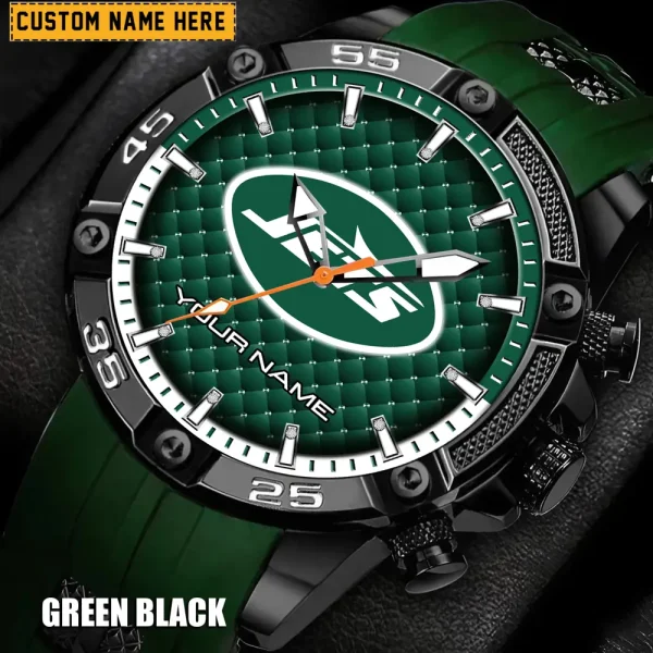 New York Jets Mens Silicone Waterproof Date Fashion WristWatch ANZSSFWW090 - Image 5