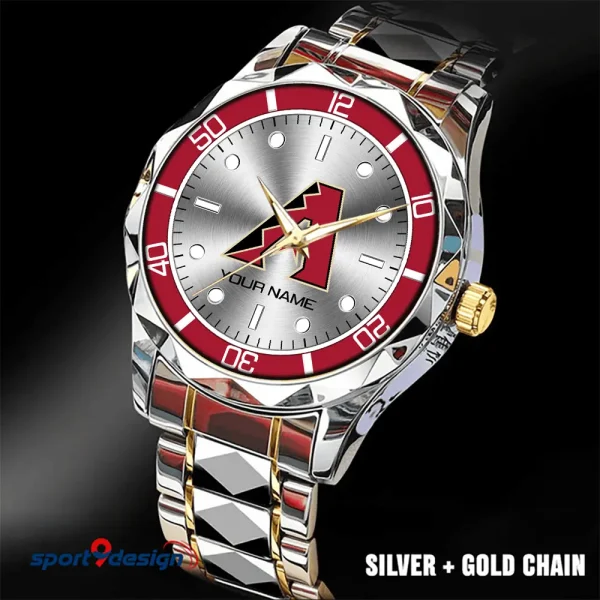 Arizona Diamondbacks MLB Men Watch Classic Business Calendar Week Stainless Steel Waterproof MTTDMW323 - Image 5