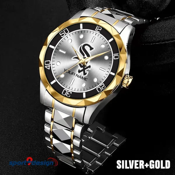 Chicago White Sox MLB Men Watch Classic Business Calendar Week Stainless Steel Waterproof MTTDMW328 - Image 3